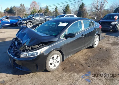 2017 Kia Forte Lx from USA, damaged, VIN 3KPFK4A70HE023918